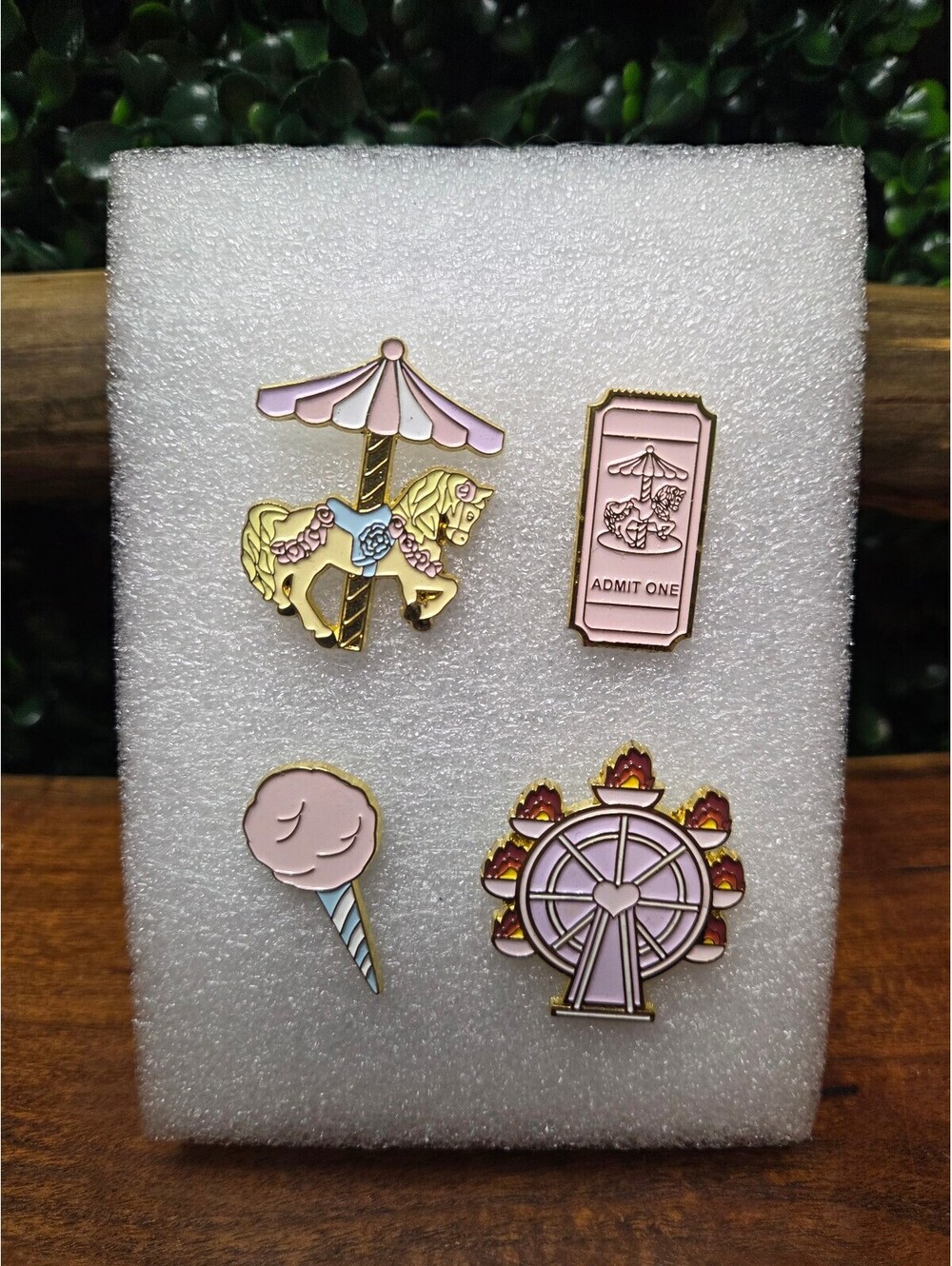 Melanie Martinez Carousel enamel Pins from Hot Topic